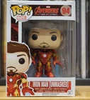 FUNKO POP! MARVEL - AVENGERS AGE OF ULTRON #94 IRON MAN UNMASKED - VAULTED