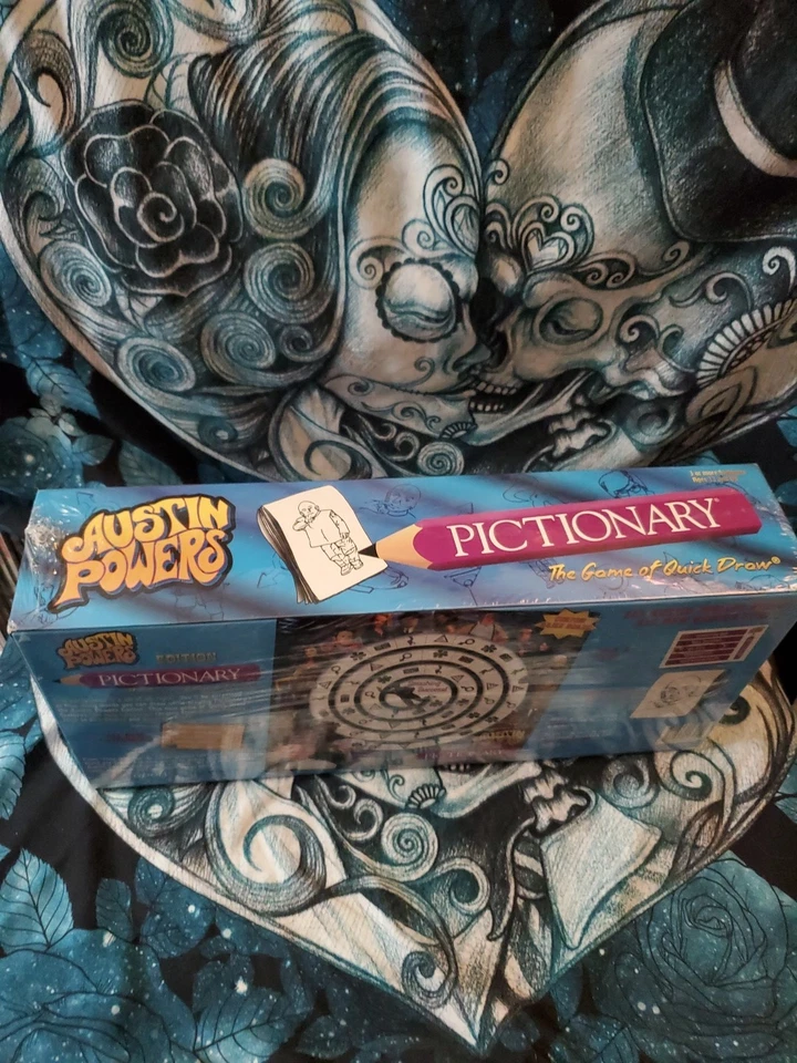 Pictionary Party Game Austin Powers Edition 2002 USAopoly - Image 4 of 4