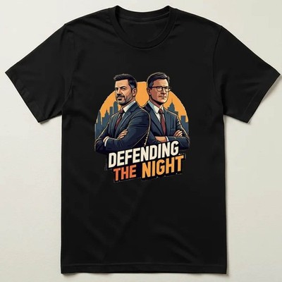 Jimmy Kimmel & Stephen Colbert T-Shirt - Fast Ship