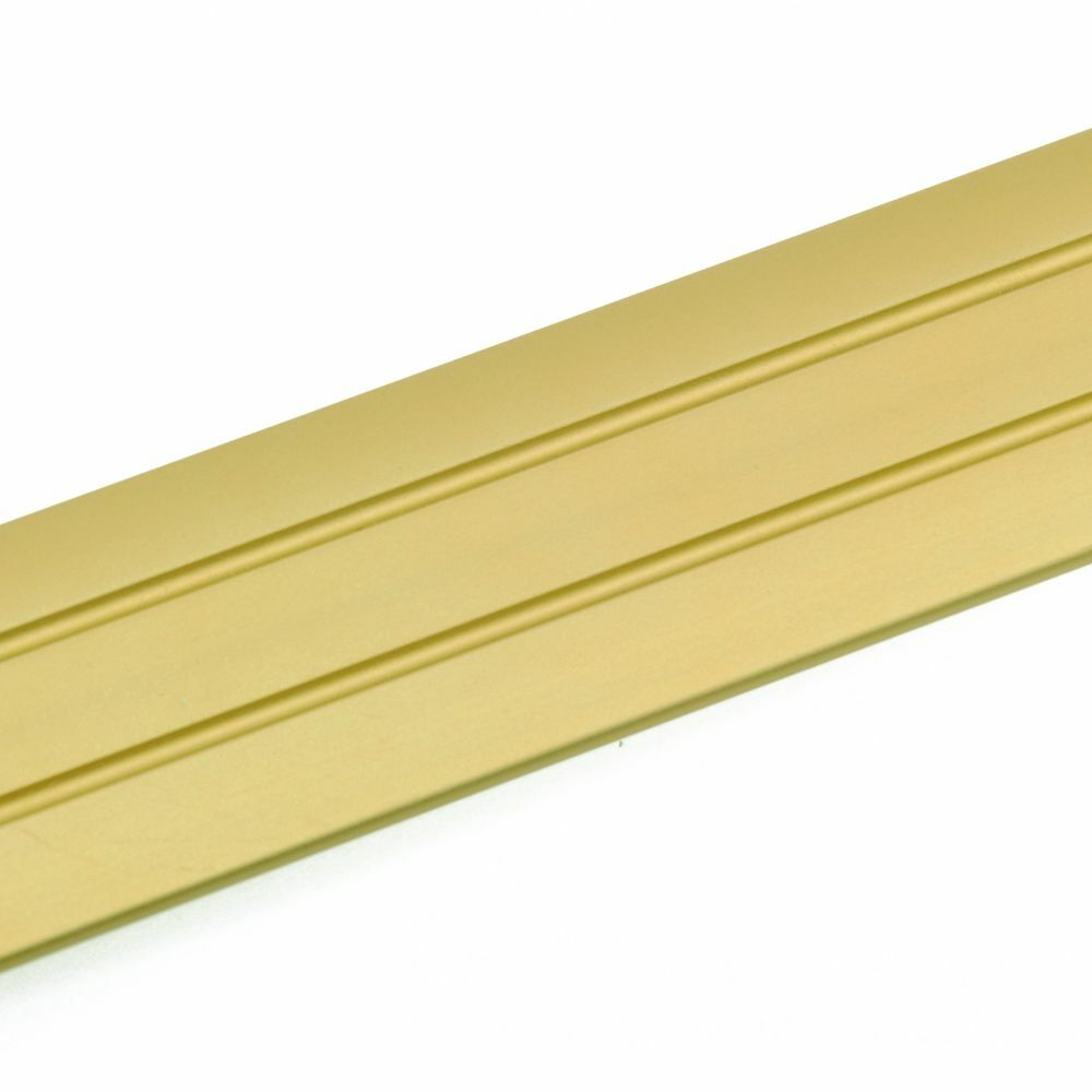 Übergangsprofil Metallschiene 90cm - Selbstklebende Bodenleiste Für Laminat & Fliesen