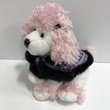 Animal Alley Poodle Dog plush Stuffed Animal Posh Pets Jacket Cape Toys R Us.