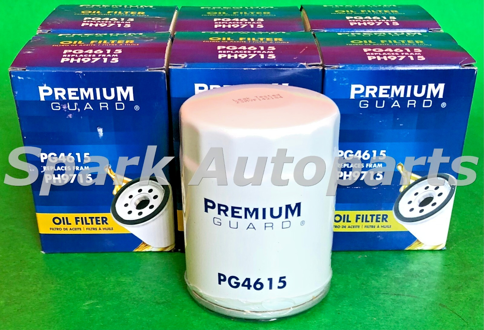 Case of 6 Engine Oil Filter PREMIUM GUARD PG4615 For MITSUBISHI, HONDA, PH6607