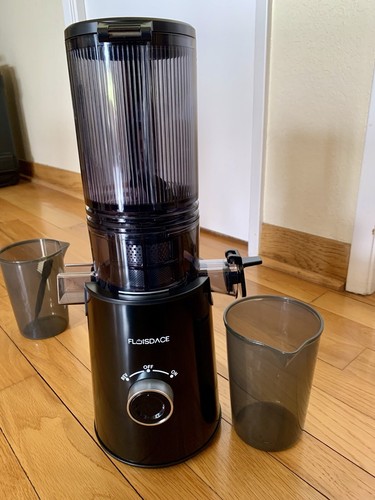 Kaltpresse langsam kauender Entsafter, 5" Futterschacht passt ganzen Früchten & Gemüse - Bild 19 von 24