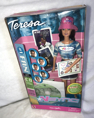 バービー バービー人形 Barbie NSYNC #1 FAN TERESA New VTG 2000 Mattel Barbie Teresa #1 Fan NSYNC Doll & Acc +
