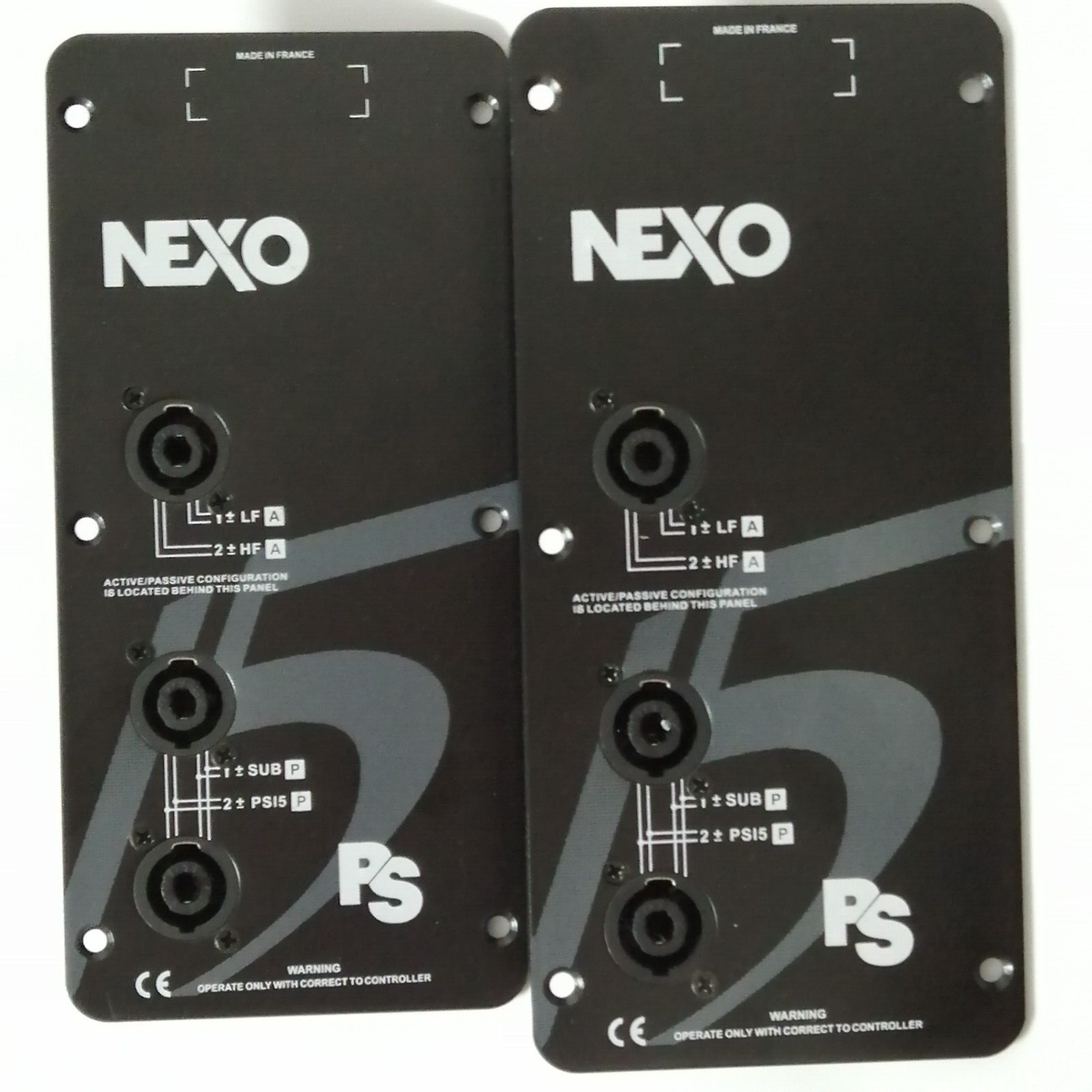 4pcs Replacement Nexo PS15 Speaker Back Panel W/ Connector