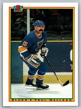1990-91 Bowman Paul MacLean St. Louis Blues #18