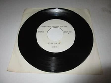Canadian new wave band ERECT promo 45 record We Are Police THE COLONY 1979 rare 
