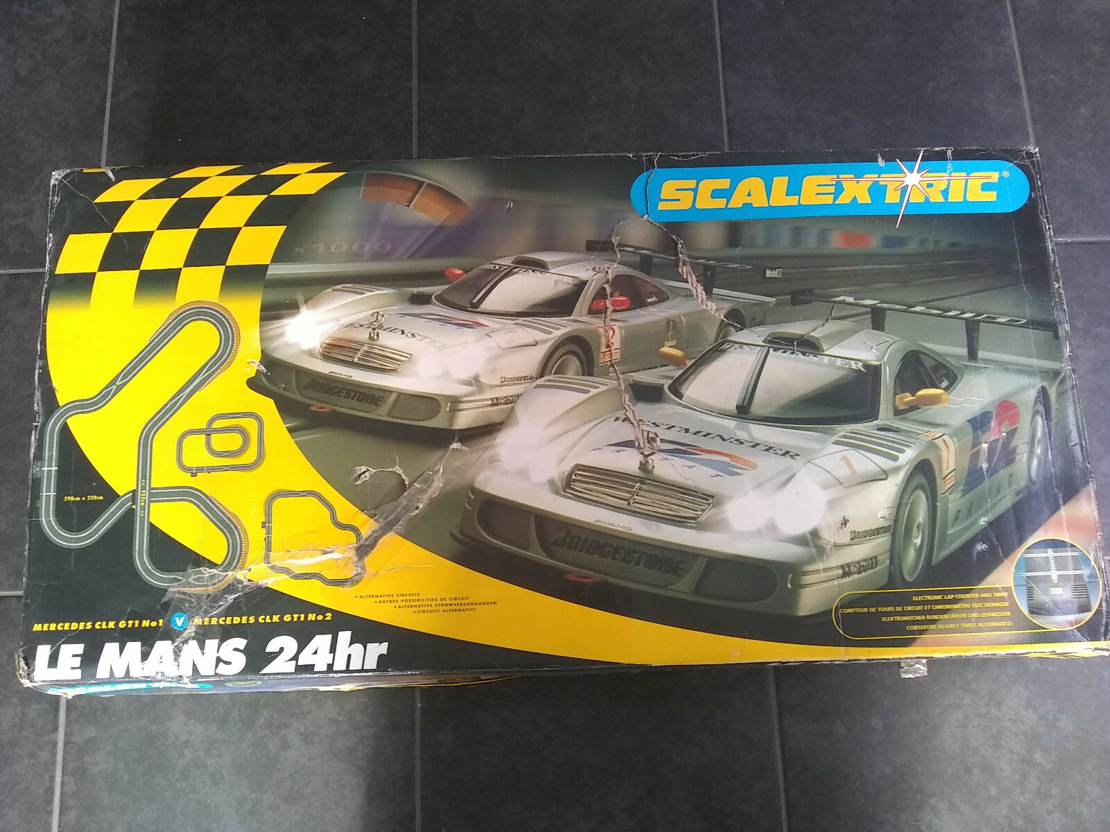 scalextric le mans 24hr