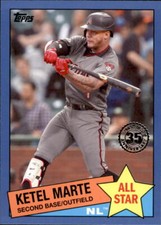 2020 Topps Series 2 KETEL MARTE 1985 All-Star BLUE Parallel Diamondbacks 85AS-41