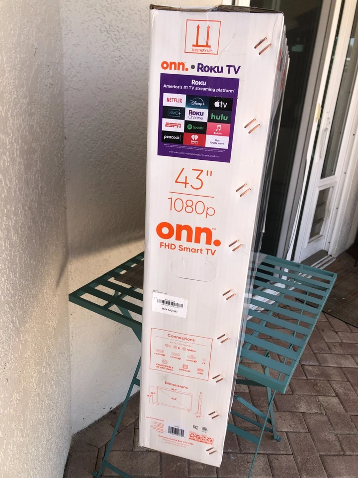Onn. 43" Class FHD (1080p) Smart LED TV 100133209 | SEALED - Image 4 of 4