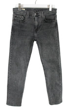 LEVI'S 502 Premium Big E Jeans Men's W30/L32 Faded Tapered Fit Denim Grey