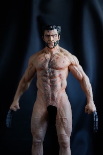 Wolverine Nude model  18+ NSFW Handmade