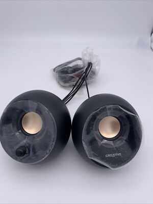 Creative Pebble USB-Powered 8W Desktop Speakers Black