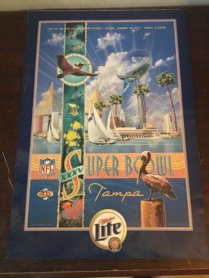 Casquette Super Bowl XXXV - Logo Athletic - 28 Janvier 2001 - Ravens Vs Giants - Bleu Marine