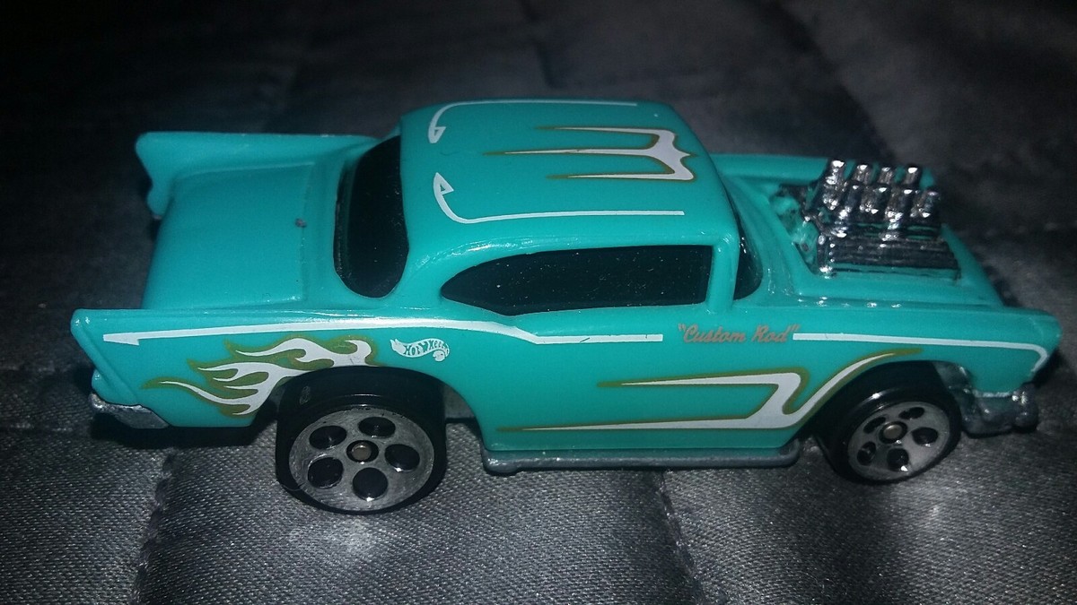Hot Wheels 57 chevy custom rod | eBay