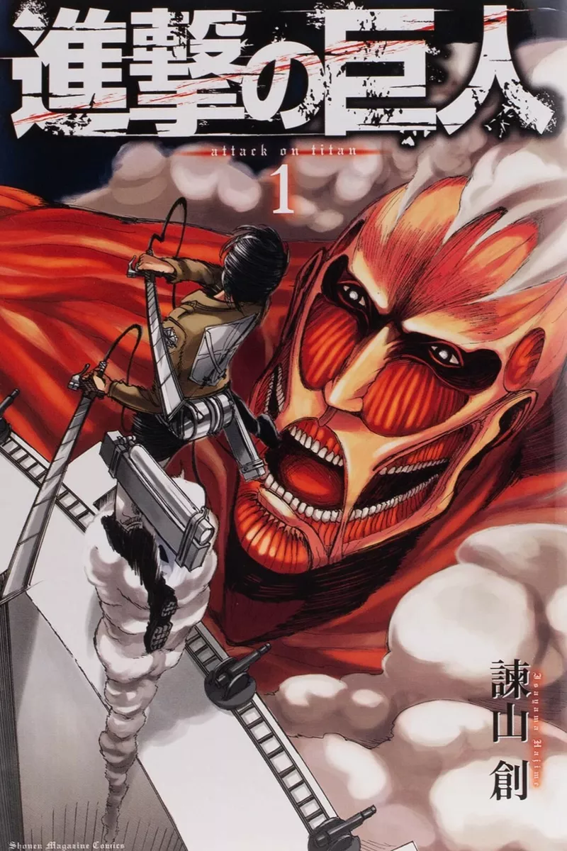 Attack On Titan Manga Vol 1-34 Complete Set English * Bonus 2 Short Story  Books