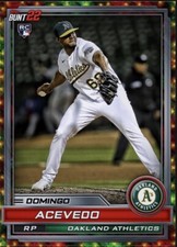 [DIGITAL] Topps Bunt Domingo Acevedo 12 Days 22 S2 Special Event Holiday Base
