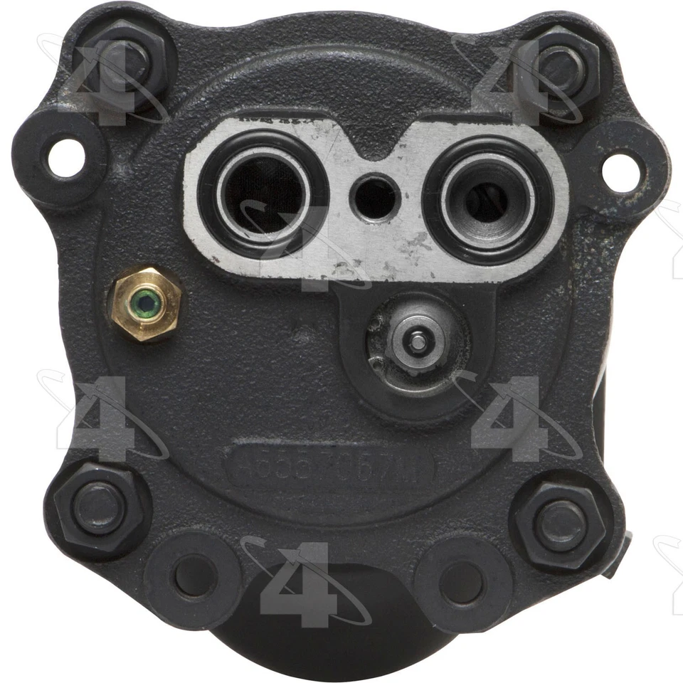 Compresor de aire acondicionado 4 estaciones para camioneta Chevrolet C20 1962-1970 Foto 4 de 4