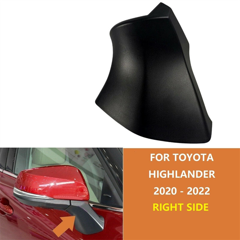 For 2020-2022 Toyota Highlander Left Side Rearview Mirror Triangle Base Cover - Foto 8