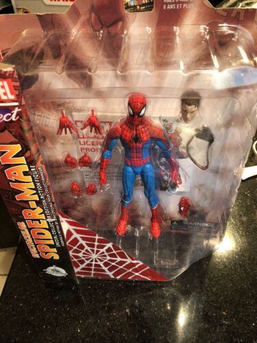 Marvel Diamond Select Spectacular Spiderman Spider Man 7" Action Figure New - Picture 1 of 5