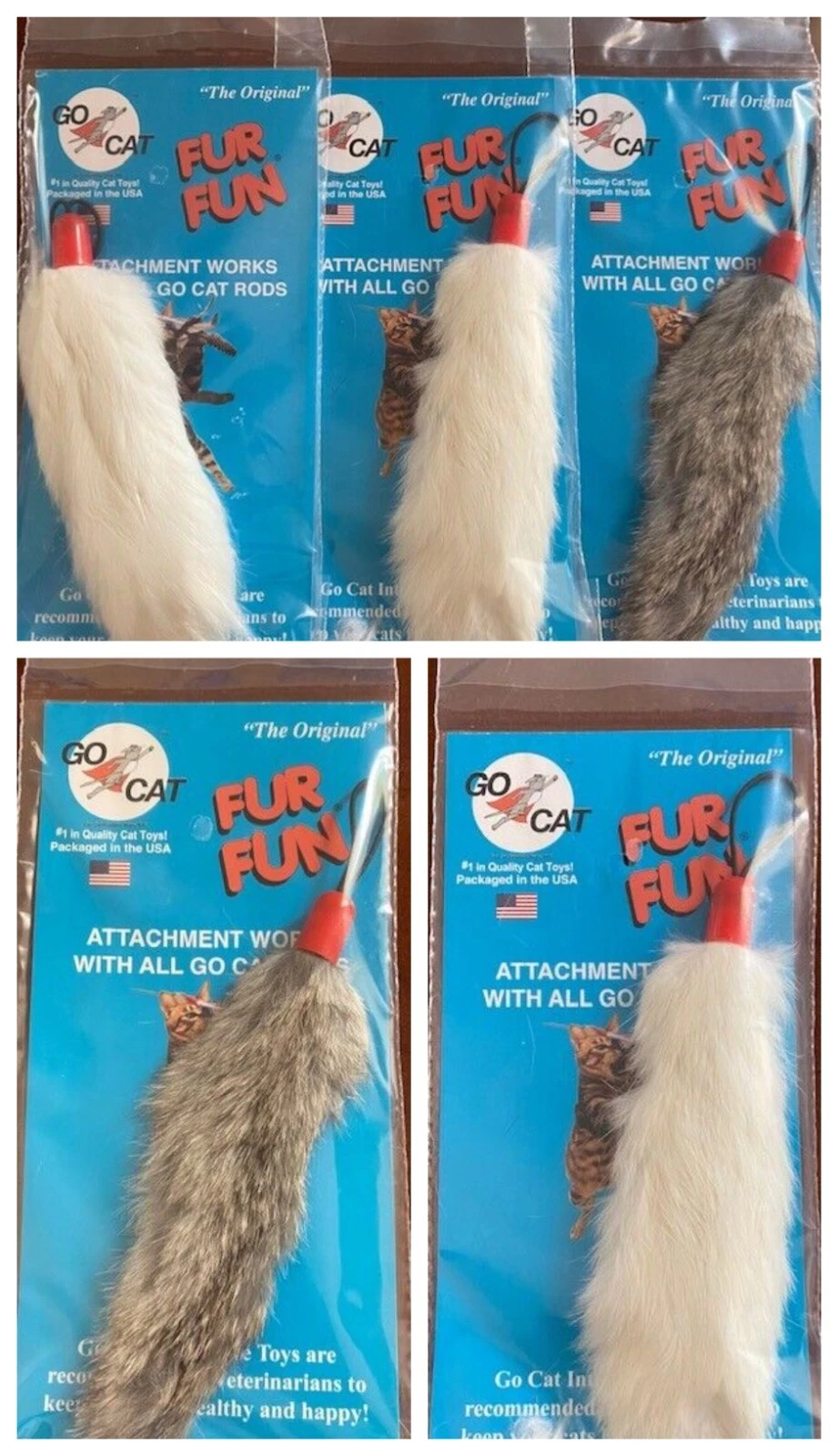 DA BIRD FUR FUN GO CAT INTERACTIVE TOYS CAT NIP KITTEN PLAY 5 COUNT
Opens in a new window or tab
