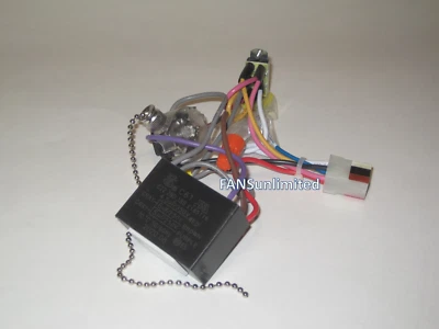 Hampton Bay/Regency & Others Ceiling Fan 3 Speed Pull Chain Harness NICKEL