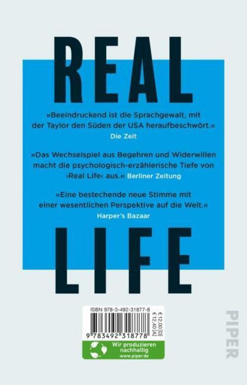 Thumbnail - Brandon Taylor / Real Life / 9783492318778