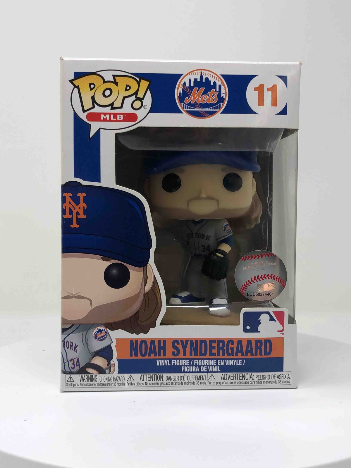 En Oferta Funko Pop! Figura De Vinilo Sports Mlb Noah Syndergaard #11 Dañada