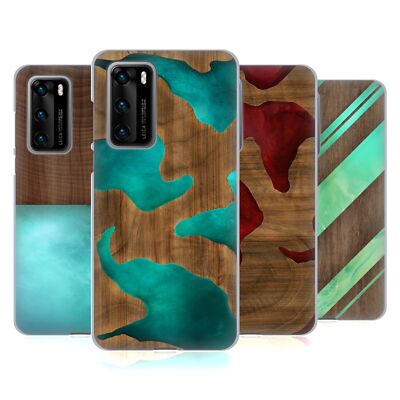 OFFICIAL ALYN SPILLER WOOD & RESIN SOFT GEL CASE FOR HUAWEI PHONES 4