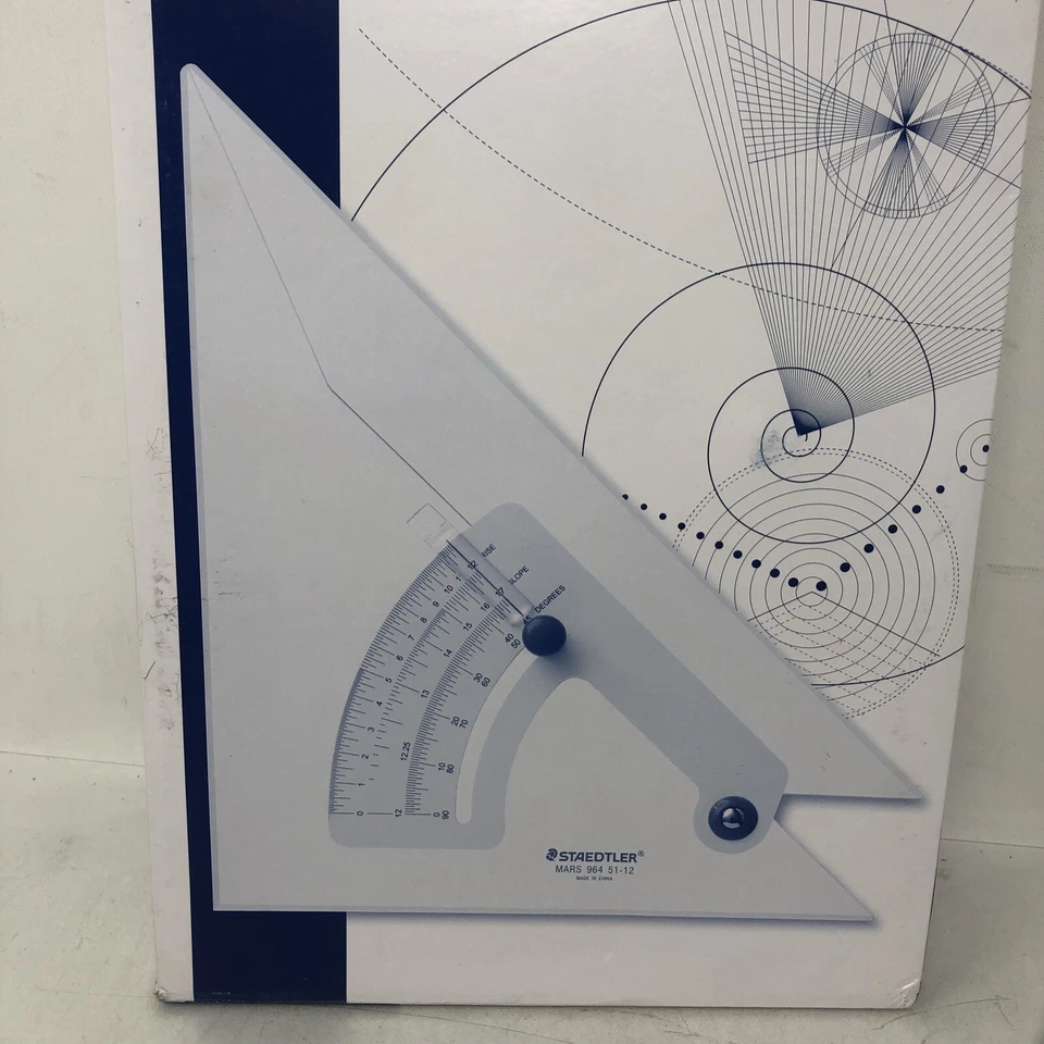 Staedtler Mars Adjustable Triangle-12"  {964-51-12} - Image 4 of 4