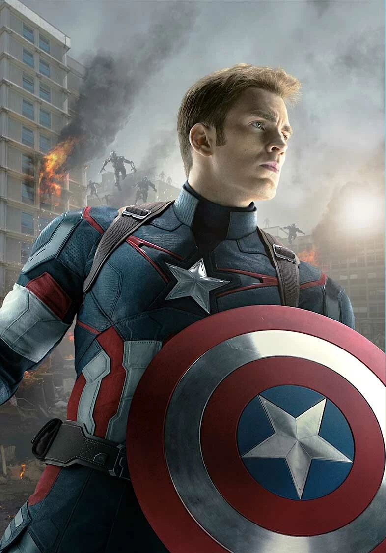 Chris Evans as Steve Rogers Captain America hot The Avengers 2012
