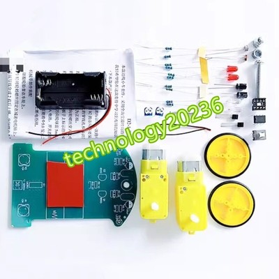 1PC NEU Smart Tracking Car Kit D2-1 Patrol car DIY electronic production #YT