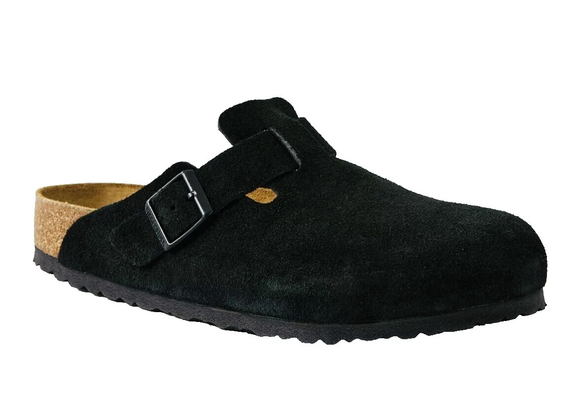 Parte superior de cuero Birkenstock Negro Zapatos Casuales para hombres