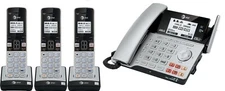 AT&T TL86103 4 Handset 2-line Connect to Cell Corded/Cordless Answering system
