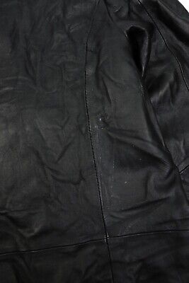 Smooth City Collection 90s Y2K Black Leather Sport Coat Smooth City Collection 90s Y2K Black Leather Sport Coat