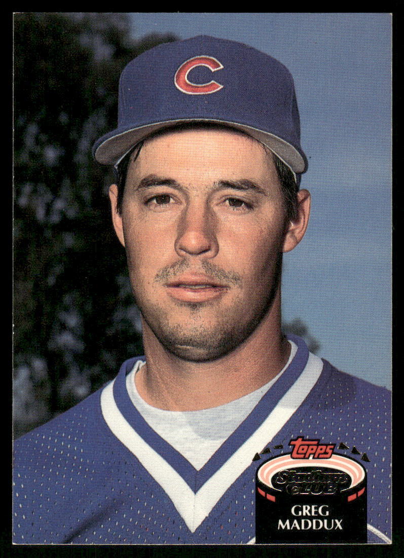 1992 Greg Maddux #665 Chicago Cubs