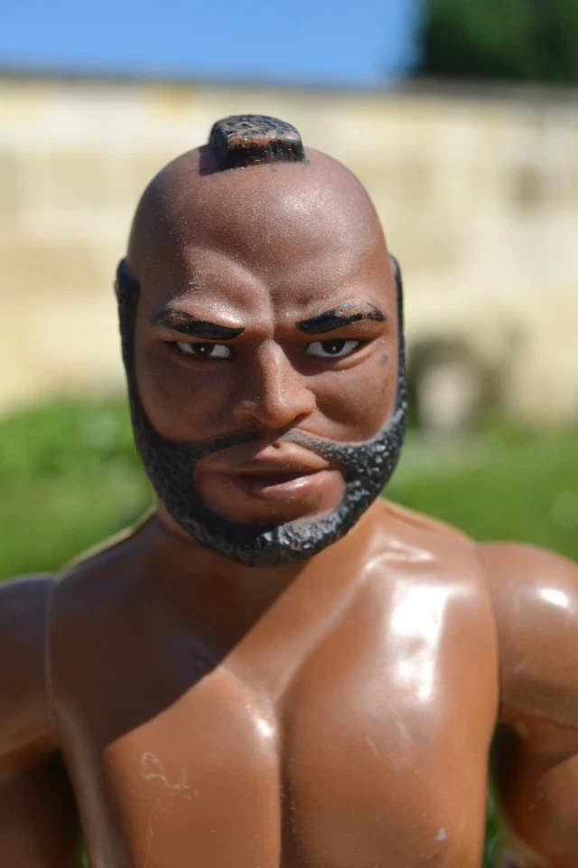 MISTER T. Mr T The A-TEAM L'Agence Tous risques 1983 Cannell Prod. figurine 31cm - Photo 2/4