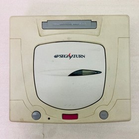 Sega Saturn Console White HST-3220 confirmed working Japanese Version Tested