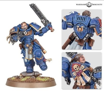 Angels of Death - (7) Space Marines LOT - Kill Team - Primaris - Lt Titus - READ