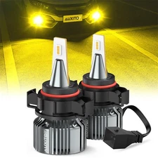 AUXITO CANBUS PSX24W PSX26W H8 H10 9006 881 880 5202 LED Fog Light Bulbs DRL