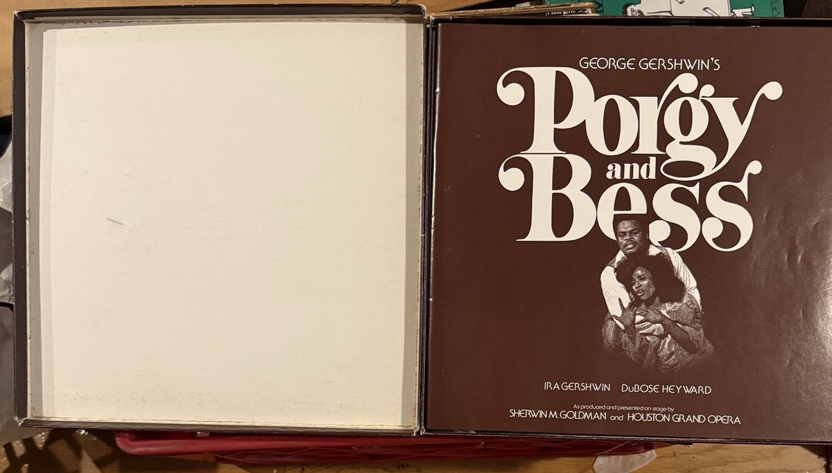 NM George Gershwin Porgy & Bess 1977 RCA Red Seal 1st Press 3xLP