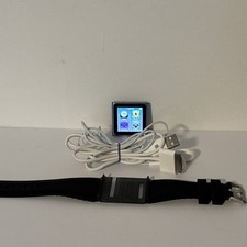 Apple iPod nano 6th Generation Blue 16 GB - WORKING