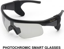 Peak Shade Smart Glasses Photochromic Audio Mic Speaker Bluetooth Call UV400