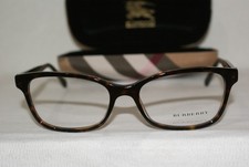 New Authentic Burberry Eyeglasses B 2201 Dark Havana 3002 54-17 W Original Case