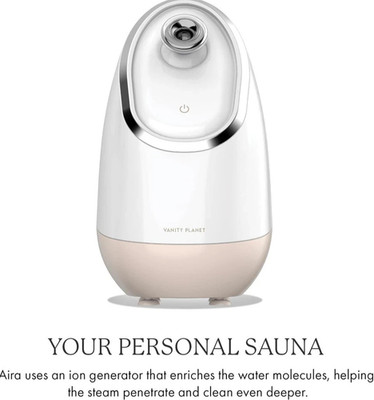 Facial Steamer, Aira Ionic Vanity Planet, Sauna like, Cleanses and Moisturizes