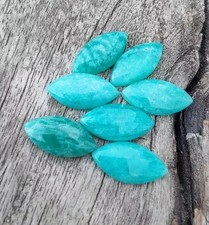 AAA+ Natural Amazonite Cabochon Marquise Shape Loose Gemstone