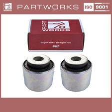 2x Gummilager Achslenker für PORSCHE 993 Querlenker HINTEN