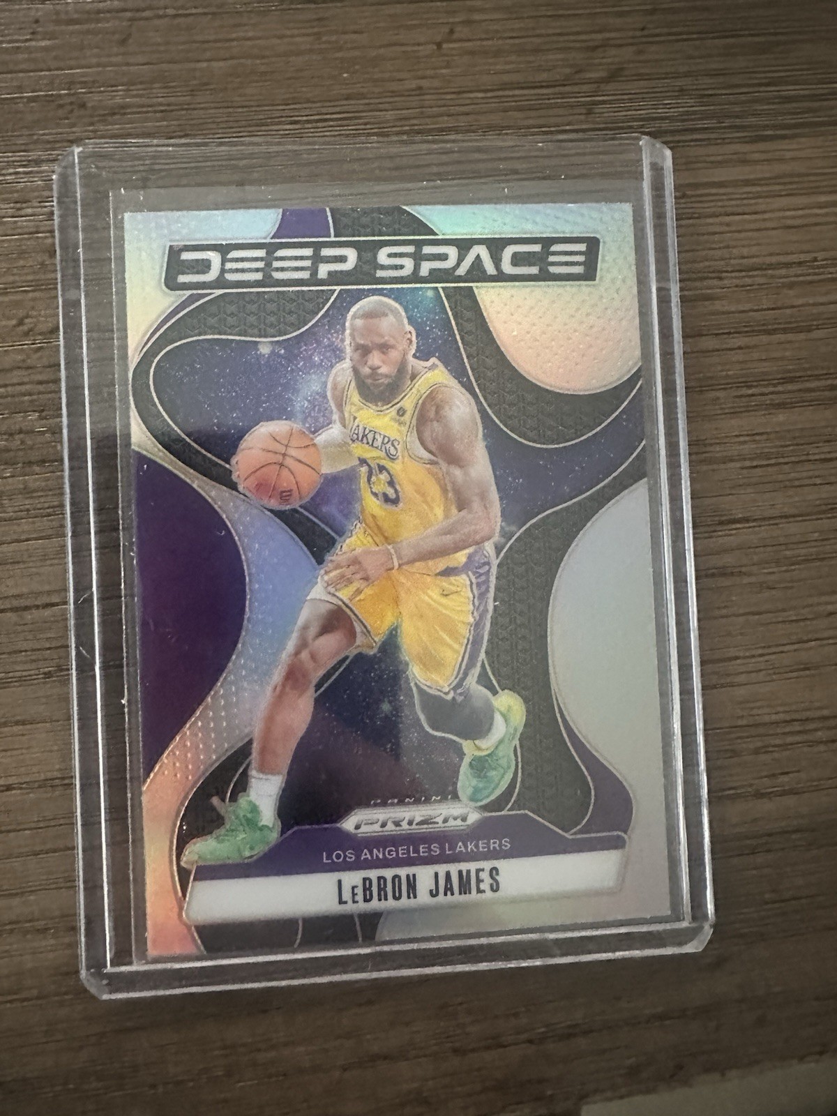 2024-25 Panini Prizm Deep Space Silver LeBron James #5 Los Angeles Lakers