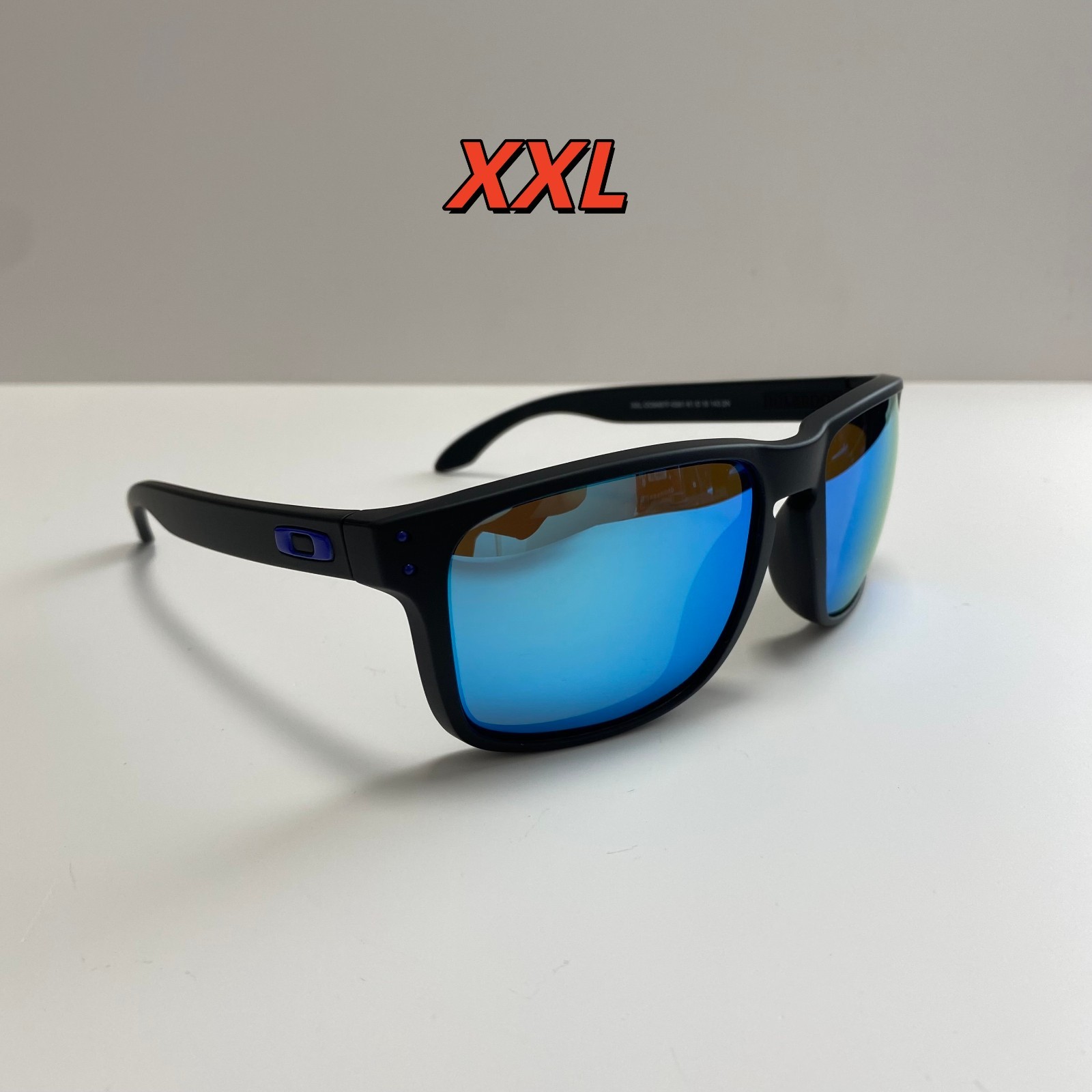 NUEVO Gafas de sol Oakley HOLBROOK XXL OO9487 polarizadas PRIZM negro mate/azul