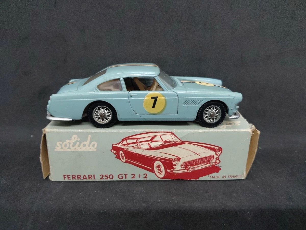 Solido Série 100 Réf 123 Ferrari 250 GT blanche en boite d'origine 250GT ,no dinky - Collection
